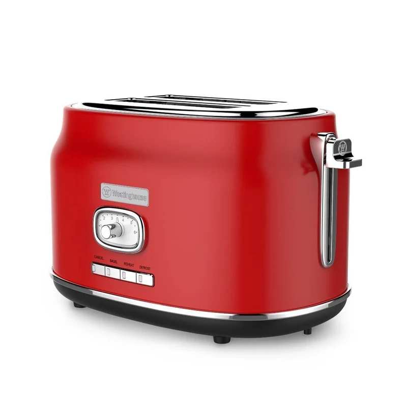 Westinghouse - Grille-pain 2 tranches - rouge