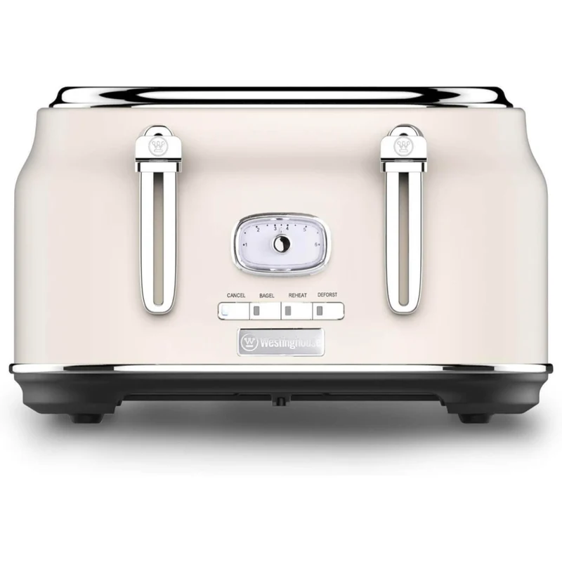 Westinghouse Retro 4 Slice Toaster - White