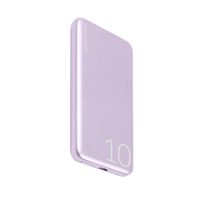 LOGiiX Piston Power 10000 mAh Aluminium Power Bank - Lavender