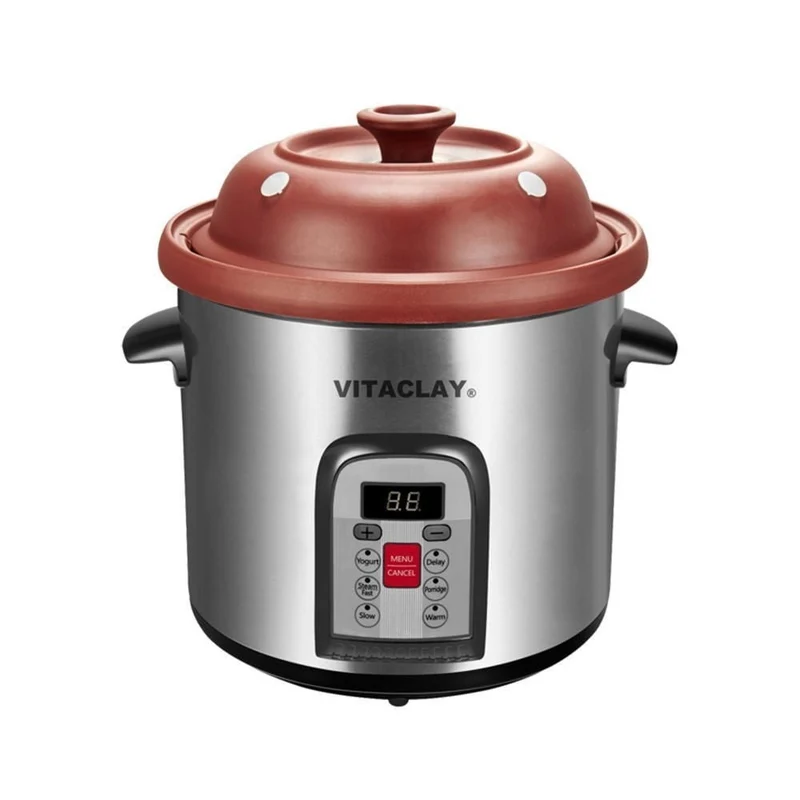 Vitaclay - Marmite multi-crock'n biologique intelligente - 6,5 qt.