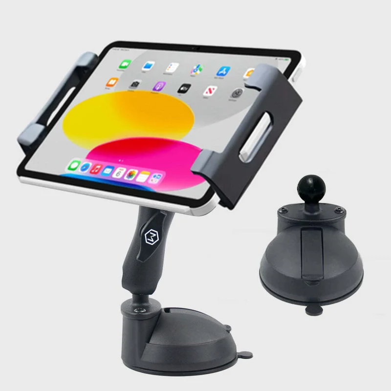 Mighty Mount Heavy Duty Cradle Mount for Tablet/iPad - Single Suction Cup Mount
