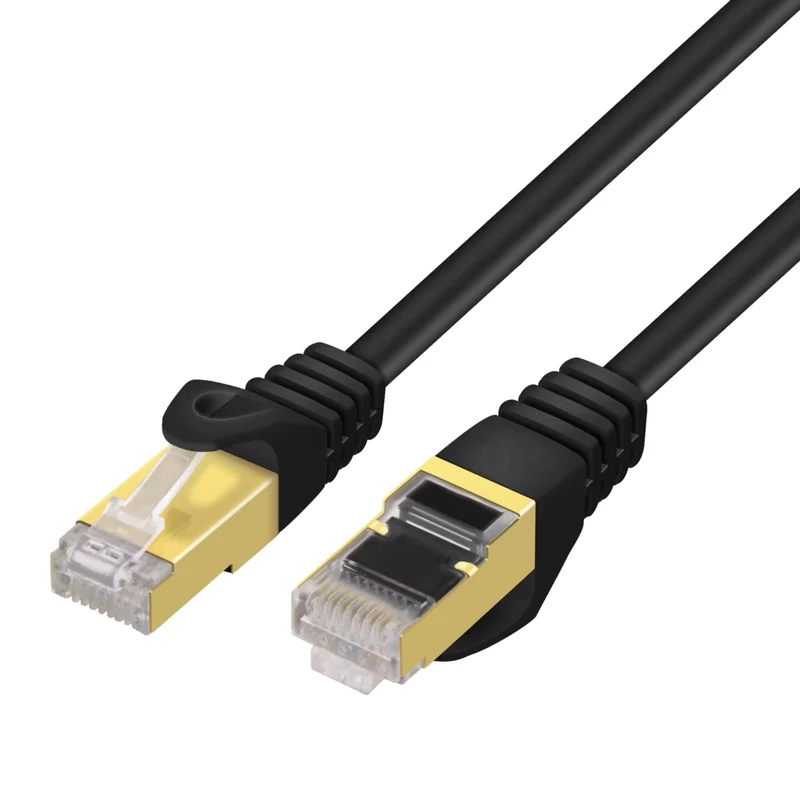 Staples - Tech Câble Ethernet Cat8 - 14 pi - Noir