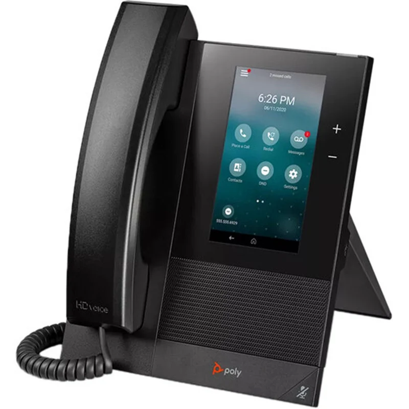 HP Poly CCX 400 Corded Wall Mountable IP Phone