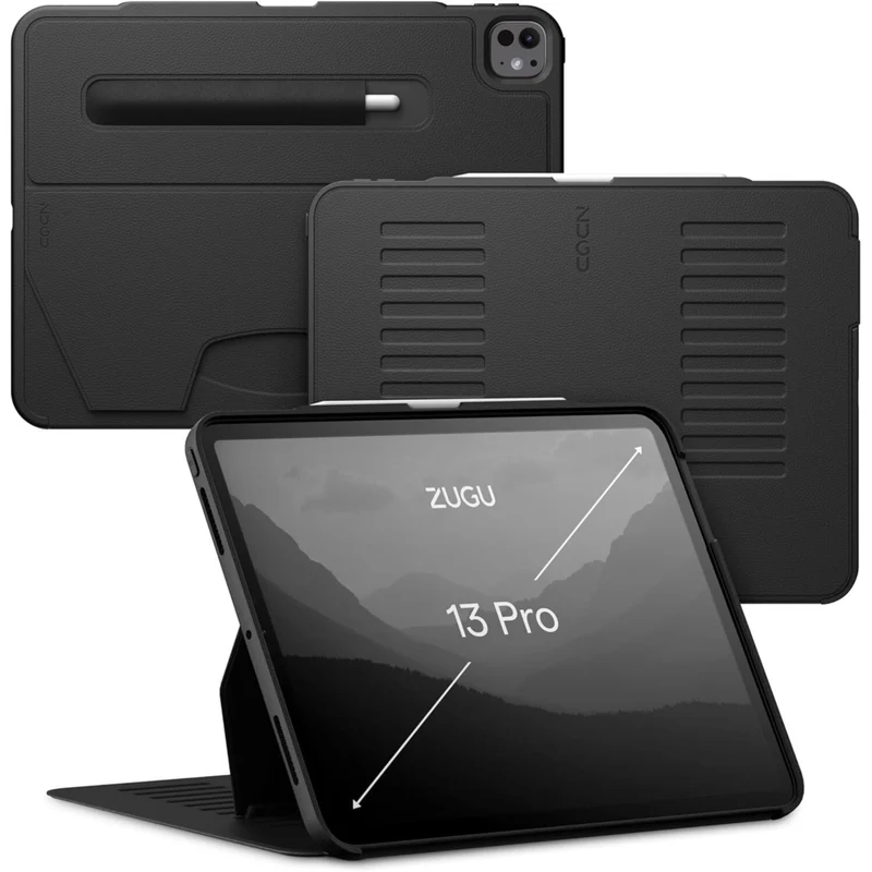Zugu Case iPad Pro 13" M4 2024 - Black