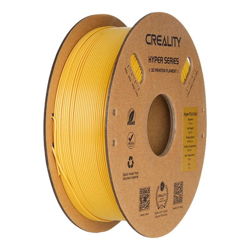 Creality - Filament d'impression 3D HyperPLA 1 kg - Doré