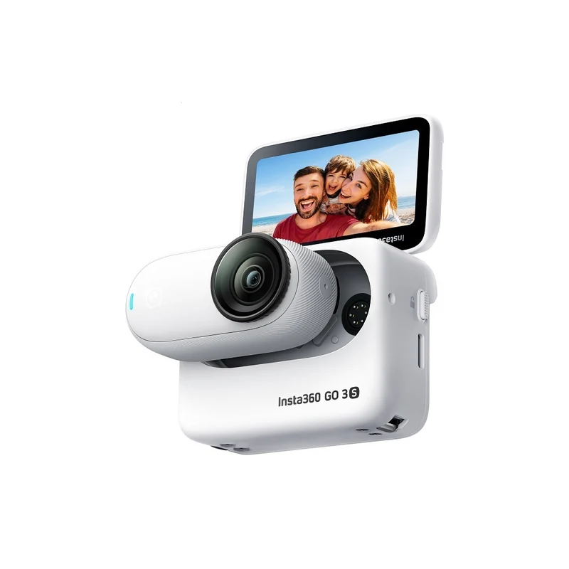 Insta360 - Caméra GO 3S 128 Go 4K - Édition Standard - Blanc Arctique