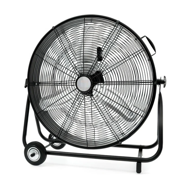 Ecohouzng Heavy-Duty Utility Drum Fan – 24"