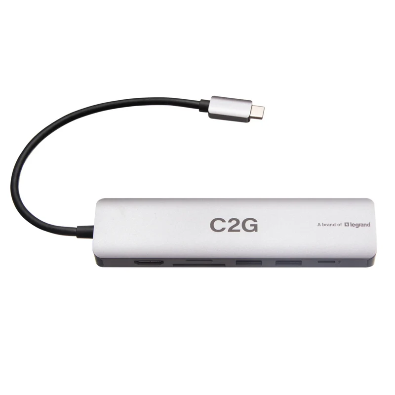 C2G USB-C to HDMI Mini Docking Station - Grey