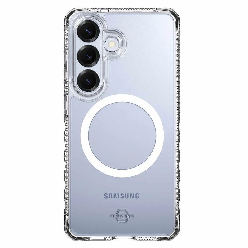 ITSKINS Hybrid_R Cell Phone Case with Magnets for Galaxy S26+ - Clear