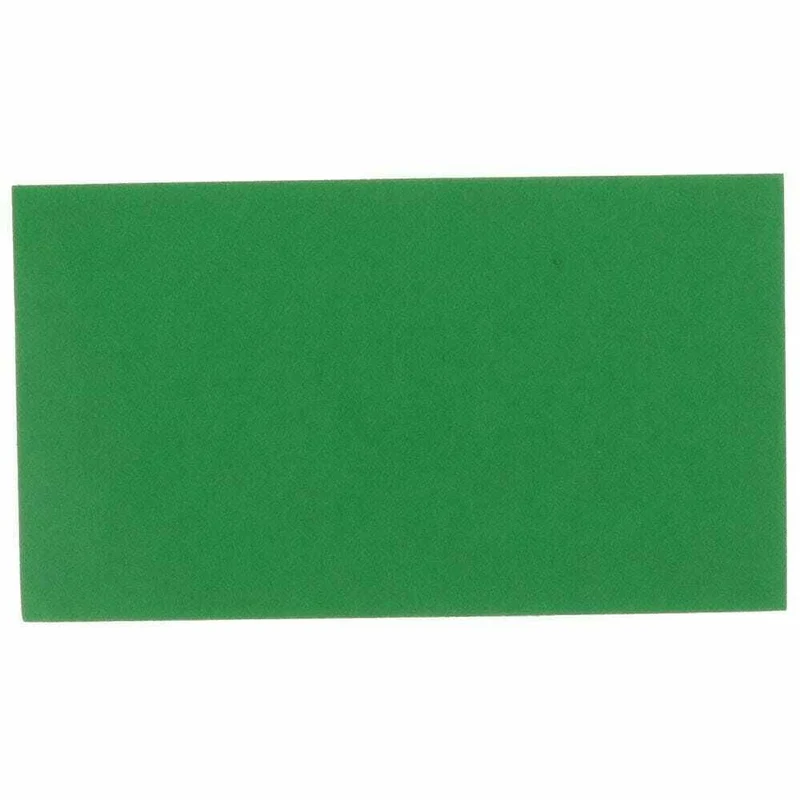 JAM Paper - Cartes de correspondance plates vierges, format 3 médicaments, 2 po x 3-1/2 po, vert, paquet de 100