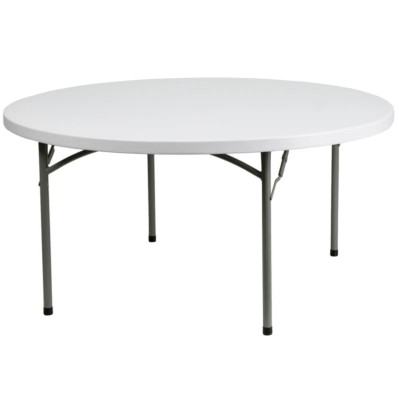 Flash Furniture – Table pliante de 59,75 de diamètre po, blanc (DADYCZ152RGW)
