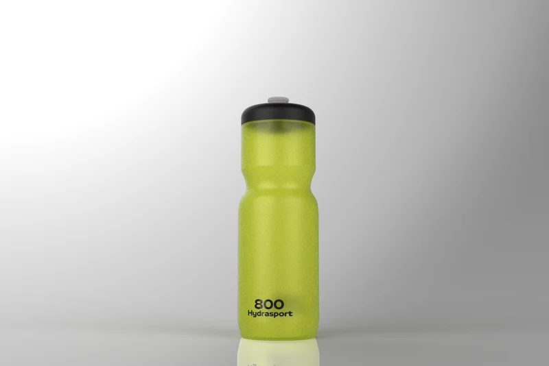 Gourde sport 800ml Jaune transparent - Tennis - Sport - Hydrasport
