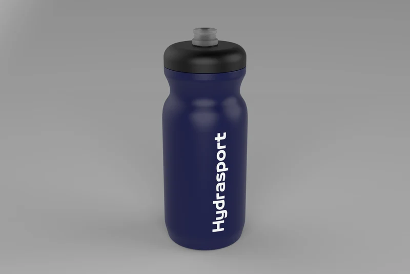 Gourde sport 650ml bleu marine - Réutilisable - fabrication Française - Hydrasport