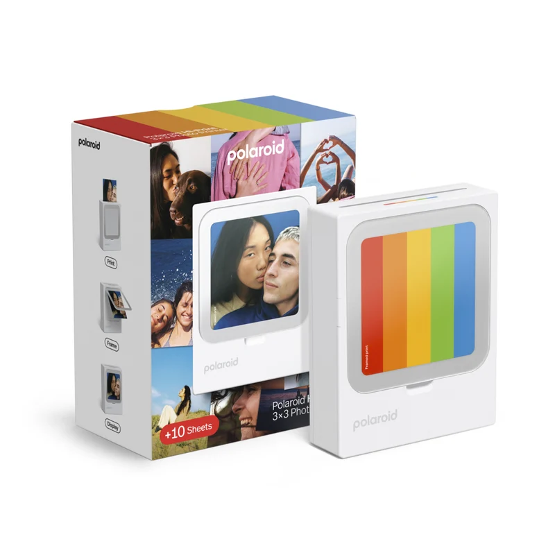 Polaroid Hi-Print 3x3 Pocket Photo Printer with 10 Sheets