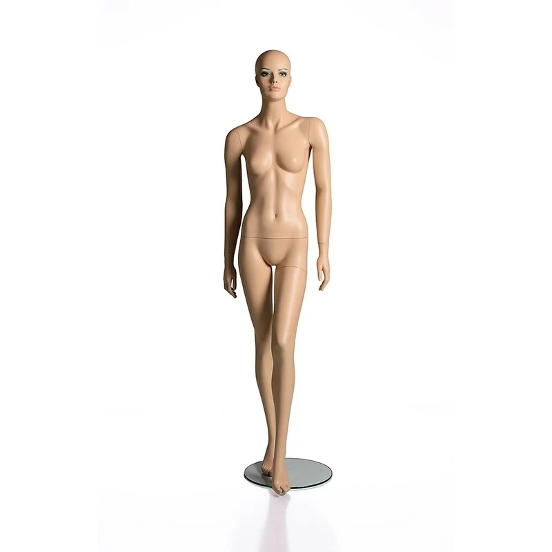 RP Adult Female Mannequin with Makeup, Caucasian Skin Colour