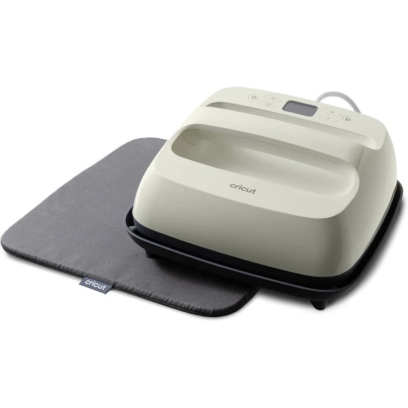 Cricut EasyPress SE Handheld Heat Press with Mat - 9" x 9" - Taupe