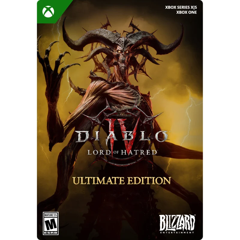 Diablo IV: Lord of Hatred pour Ultimate pour Xbox Series X|S and Xbox One [Code Electronique]