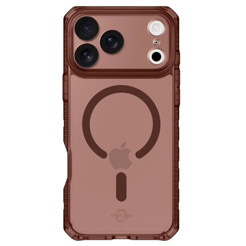 ITSKINS Hybrid_R Frost Compatible with MagSafe Case for iPhone 17 Pro Max - Mocha