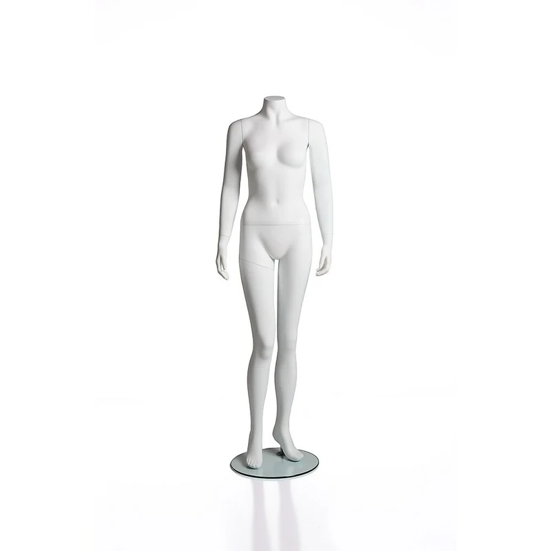 Mannequin femme sans tête de la collection RP, blanc