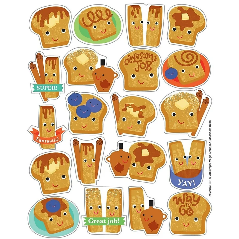 Eureka Scented Sticker, Cinnamon, 480 Pack