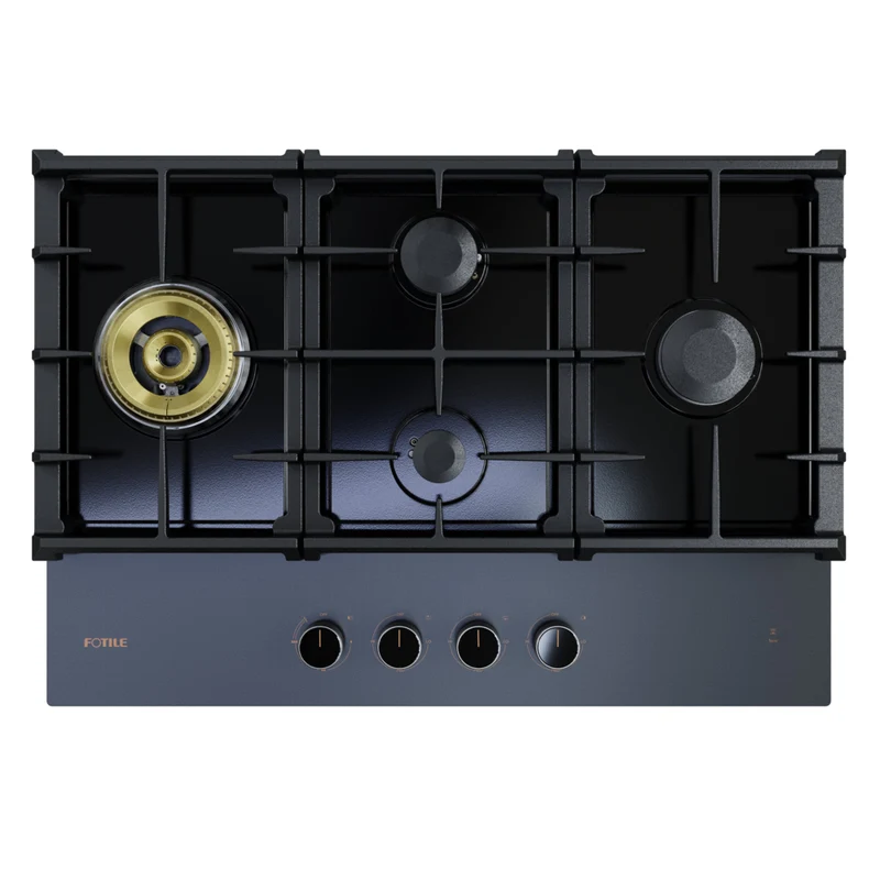 Fotile - Plaque de cuisson à gaz Tri-Ring Series - 30 po - Gris Moonshadow