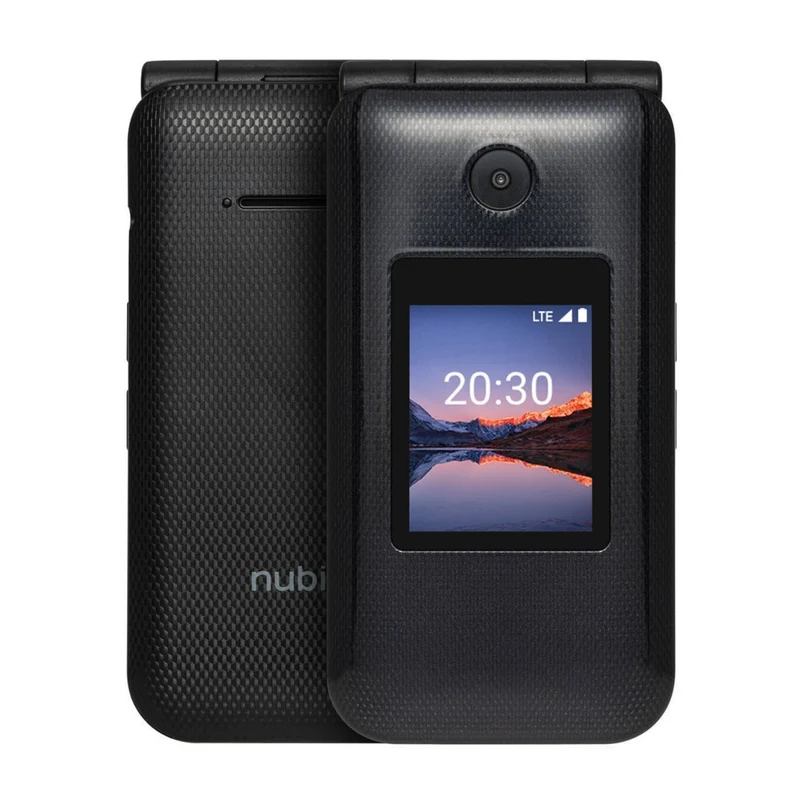 ZTE - Nubia Cymbal 2 LTE 4G Téléphone à clapet - 1 Go + 8 Go - Noir - Débloqué
