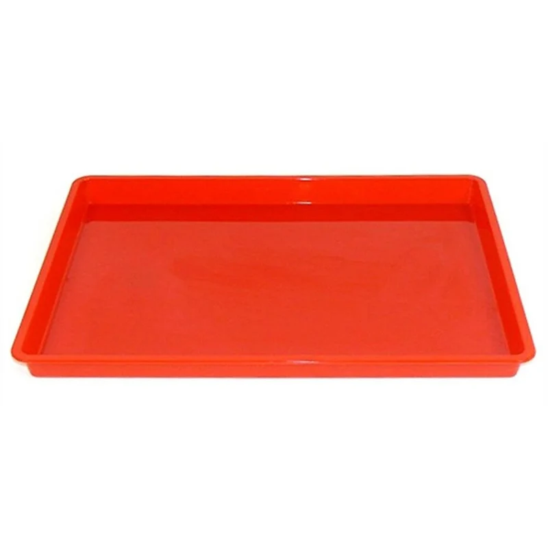 Romanoff Creativitray Fingerpaint Tray, Red, 6 Pack