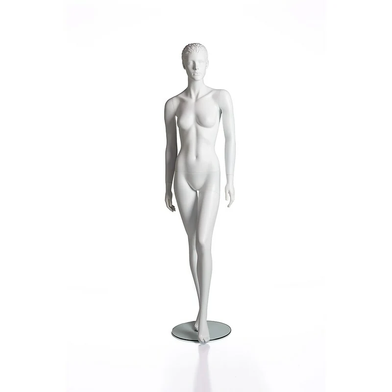 Mannequin femme adulte de la collection RP, blanc mat