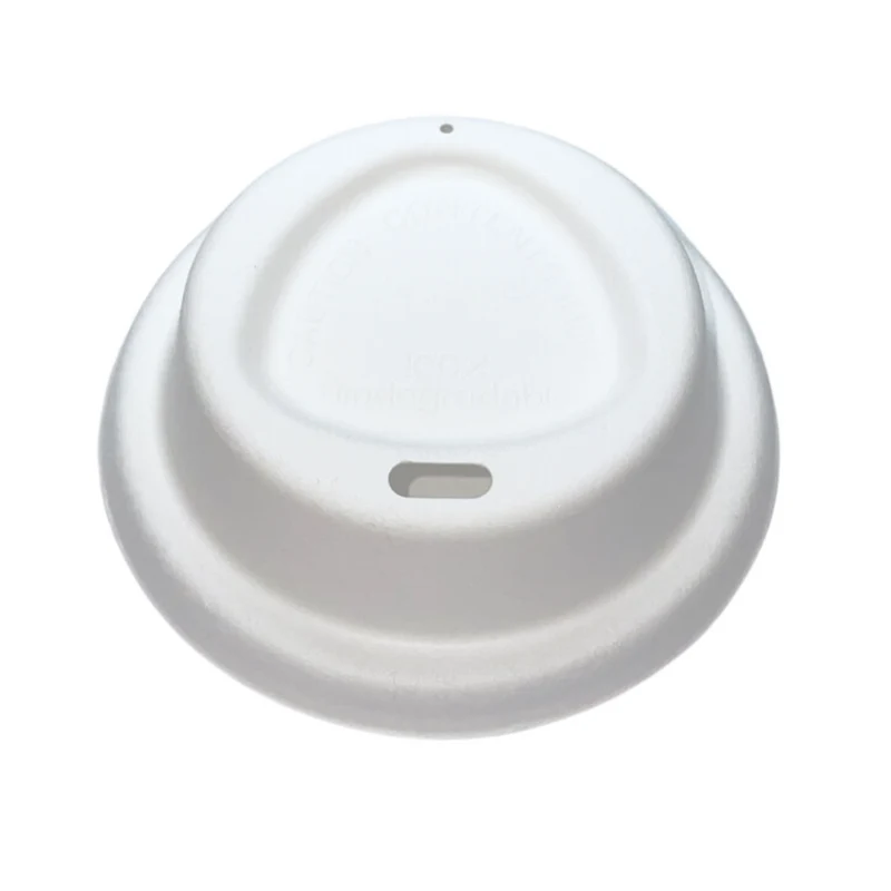 Couvercle en bagasse Ø 80 mm