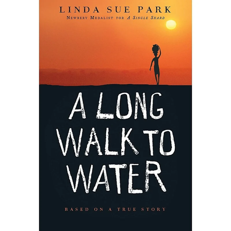 Houghton Mifflin Harcourt "Une longue marche vers l'eau: basé sur une histoire vraie", livre 5e - 9e année