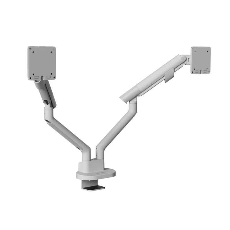 Kanto Desktop Monitor Arm/Mount for 17" - 32" Monitors - Dual Monitor - White