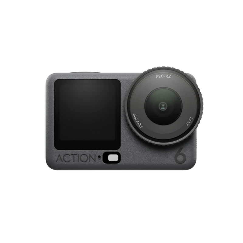 DJI Osmo Action 6 Adventure Combo 4K60 Action Camera with Accessories – Black
