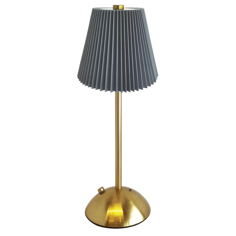 Xtricity - Lampe de table tactile LED portable Roccabella - Grise