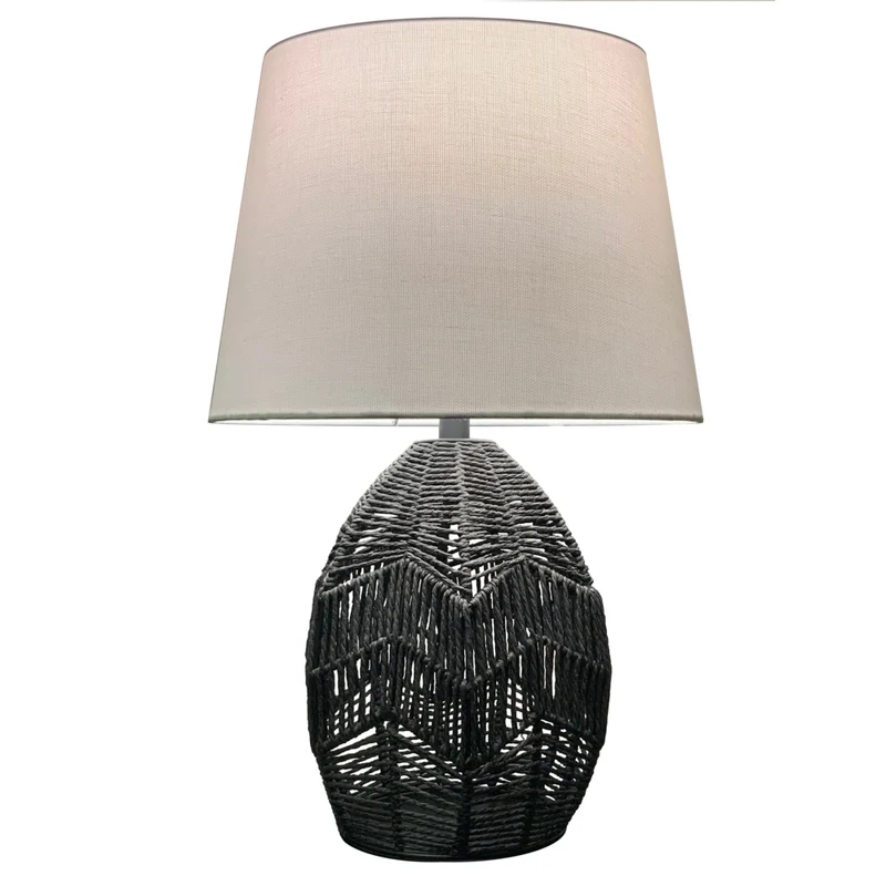 Dainolite Tillie Transitional Desk Lamp - Black