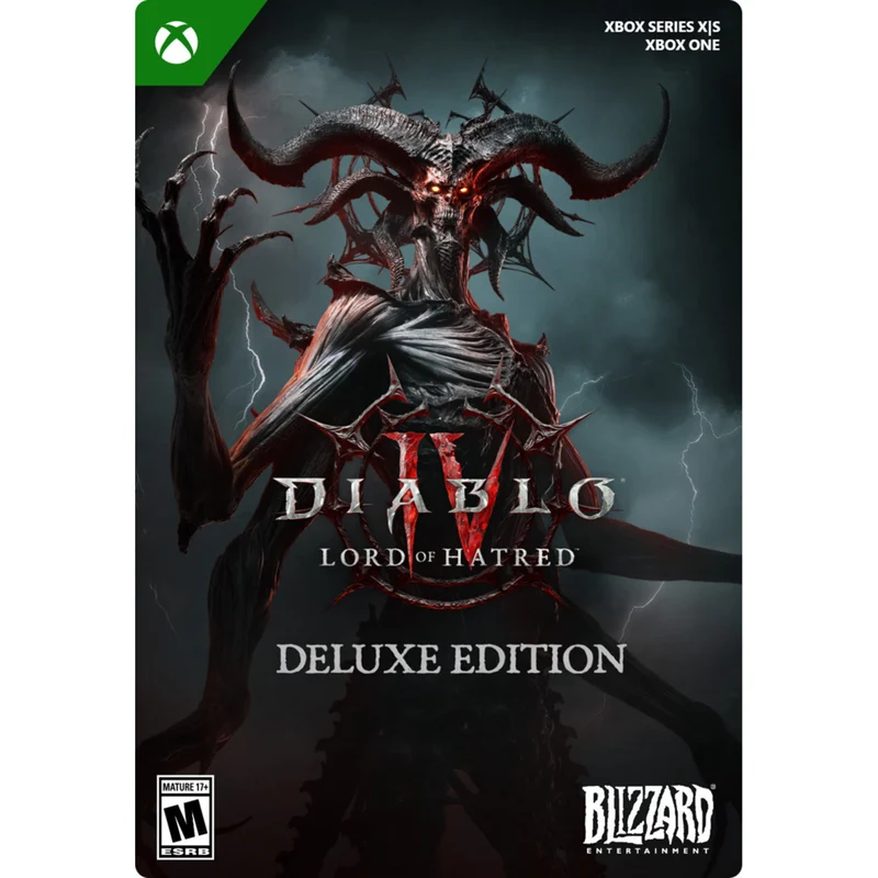 Diablo IV: Lord of Hatred - Deluxe Edition for Xbox Series X|S and Xbox One [Digital Code]