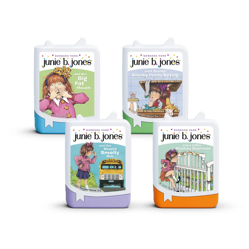 tonies Audiobooks: Junie B. Jones 4-Piece Set