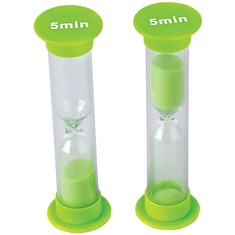Sabliers de 5 minutes TCR, petit, 4/pqt (TCR20662)