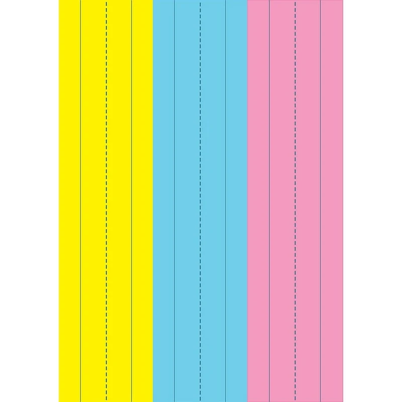 Ashley – Bandelettes de phrases effaçables magnétiques de couleurs variées, 11 x 8 1/2 (po), 3/paquet (ASH10129)