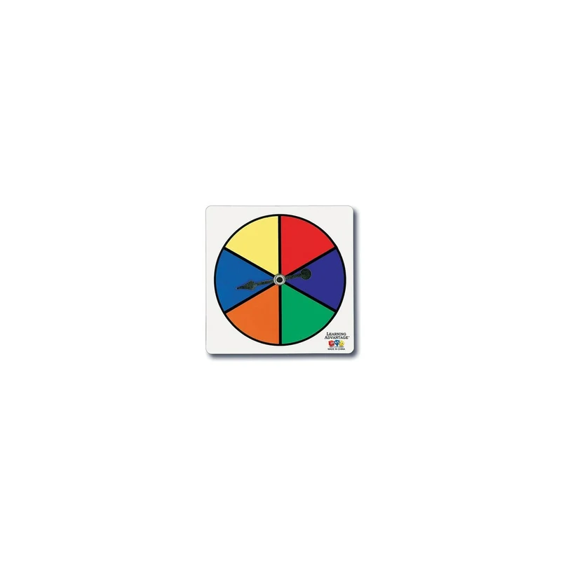 Learning Advantage Six Colour Spinners, 5/Set (CTU7354)