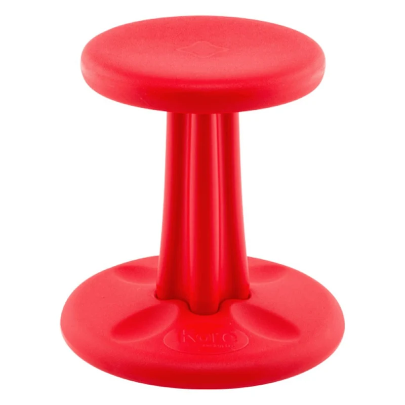 FDMT Kore Wobble Stool - 14" H - Red