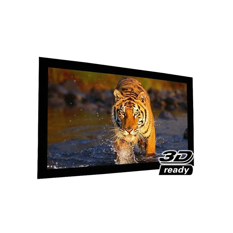 EluneVision – Écran de projection fixe Reference AudioWeave 4K , matériel trans-sonore, 108 po, 16:9