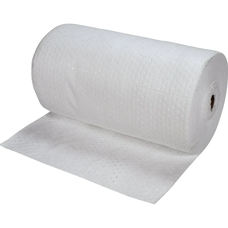 Zenith Safety Bonded Sorbent Rolls, Oil Only, Heavy, 150'L x 30" W