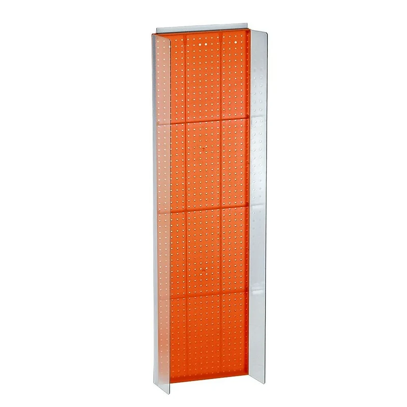 Azar Displays – Présentoir Powerwing à panneau perforé, 60 x 16,75 po, orange (700356-ORG)