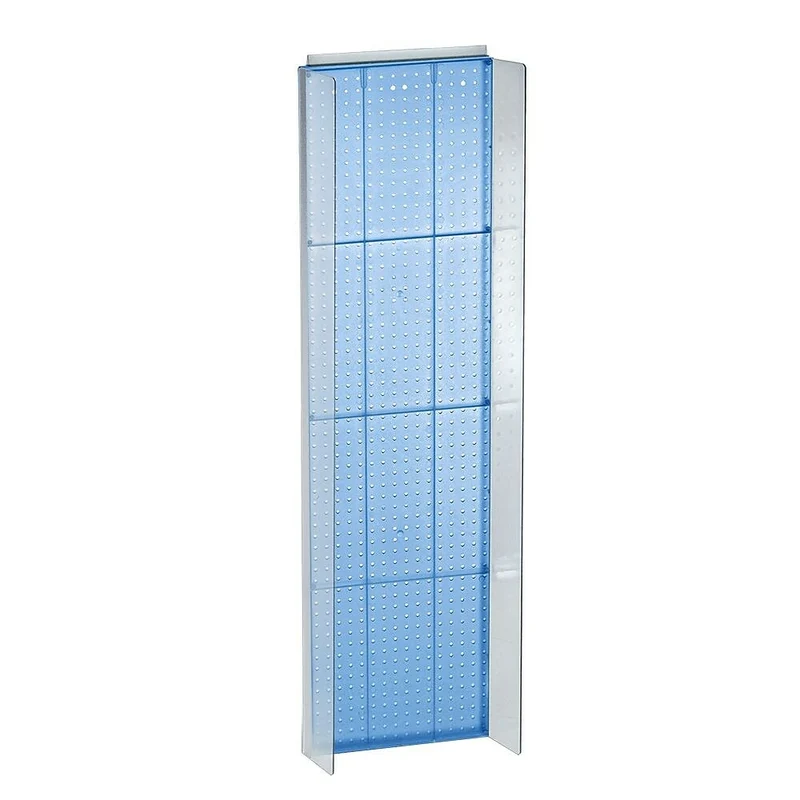 Azar Displays – Présentoir Powerwing à panneau perforé, 60 x 16,75 po, bleu (700356-BLU)
