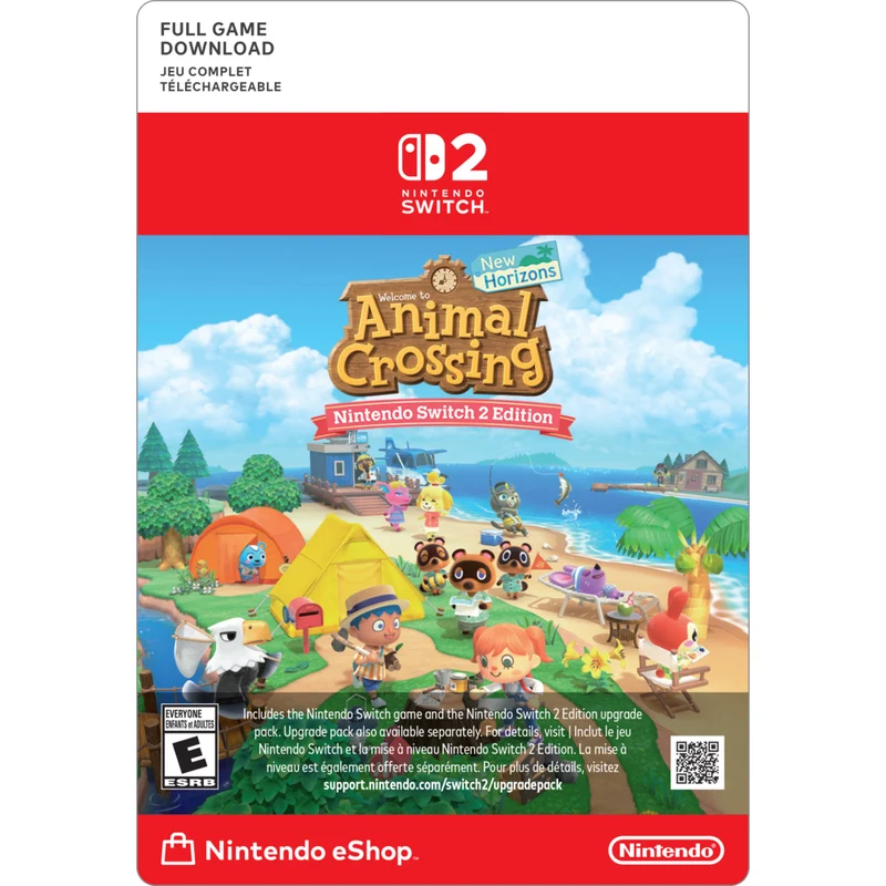 Animal Crossing: New Horizons pour Nintendo Switch 2 [Téléchargement]