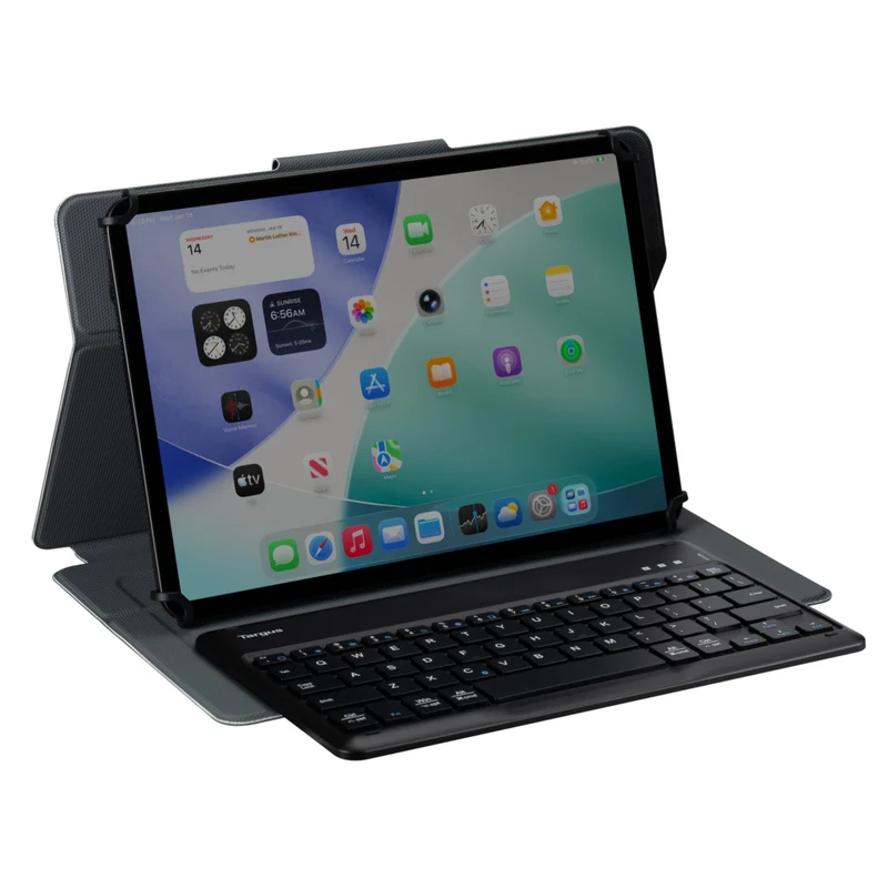 Targus - Étui universel Safe Fit pour clavier Bluetooth 9,5 po-11,5 po avec rotation à 360º