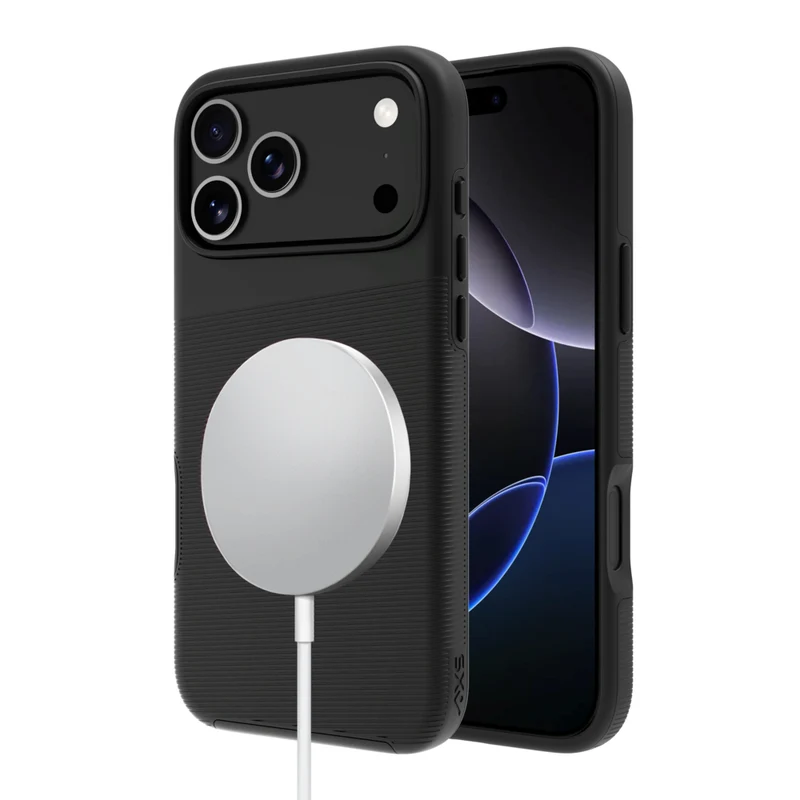 AXS PROTech Plus Magsafe Compatible Phone Case for Apple iPhone 17 Pro Max - Black