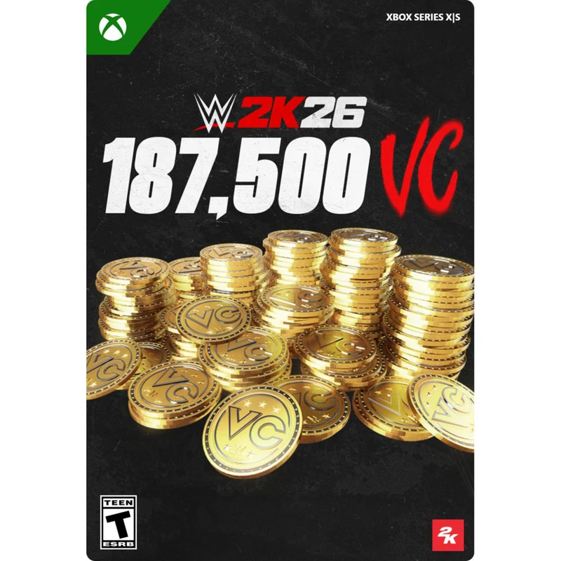WWE 2K26: 187,500 Virtual Currency Pack pour Xbox Series X|S [Code Electronique]