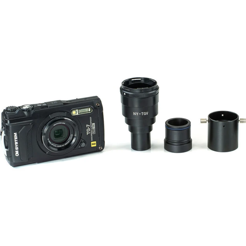 OM System TG-7 Industry Digital Camera with NY-TGV Kit - Black