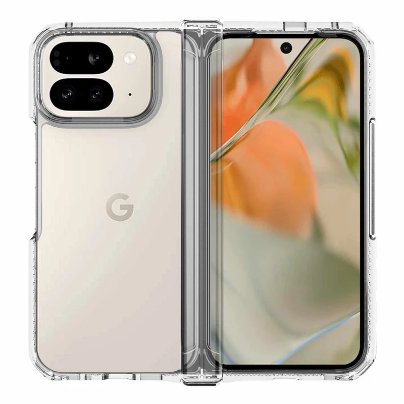ITSKINS Hybrid_R Hinge Case for Pixel 10 Pro Fold - Clear